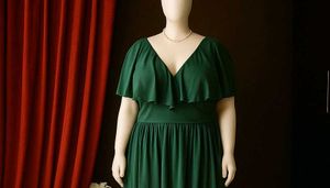 Sale🎉🎊 Plus Size Dress Green Maxi