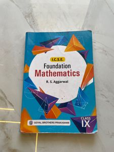 Grade 9 ICSE Foundation Mathematics Textbook