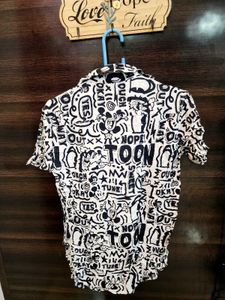 Funky Graphic Print Shirt