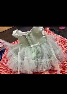 Mint Green Tulle Flower Girl Dress - 6 Month Baby