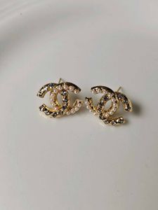 Chanel Inspired Earrings