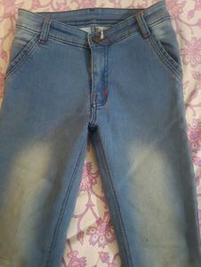 Light Wash Denim Jeans