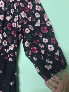Floral Print Maxi Dress