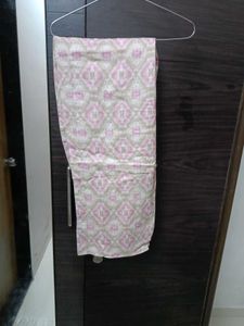 Cream and pink embroidered Orignal Pakistani Lawn