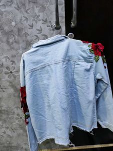 Embroidered Denim Jacket