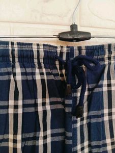 Blue Plaid Shorts