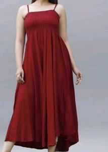 Burgundy Sundress