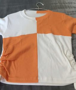 Trending Colorblocked Casual Women Tshirt 😍
