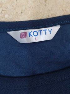 Navy Two-Piece Outfit