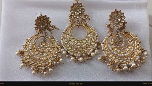 Earrings And Teeka Set
