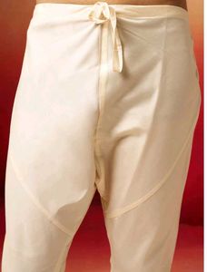 Vastramay Maroon Jacquard Kurta With Cream Churida