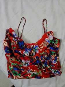 Zara Corset Crop Top