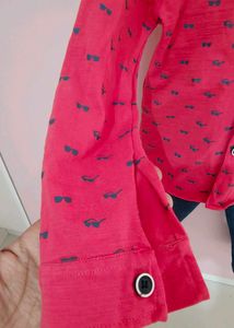 Red Shirt With Pant (12-18 Months Boy)