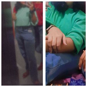 Crop Sweatshirt Green