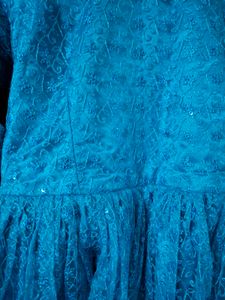 Cute Blue Party Dress