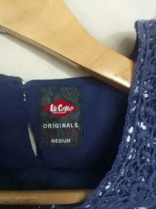 Lee Cooper Blue Colour Kurti