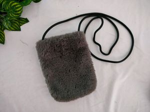 Grey Fur Sling Bags (Women&#39;s)