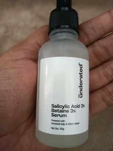 underated face serum salicylic acid