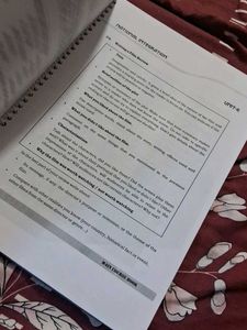 Main course Book English Communicative 10th Class