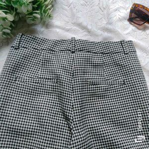 Zara Chex Trouser Pant
