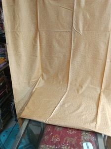 Unique Blue and Beige Grommet Curtain