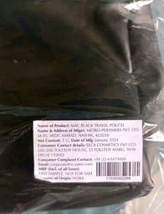 Mac Black Bag