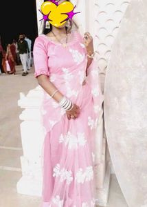 beautiful net trending saree