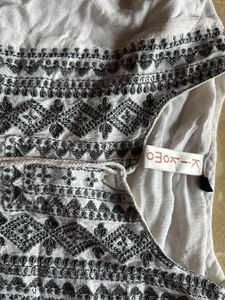 Boho Embroidered Top