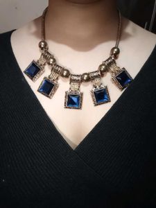 Blue Diamond Jewellery Set
