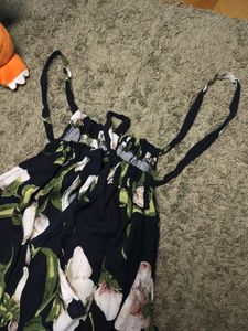 Floral Knot Midi Dress