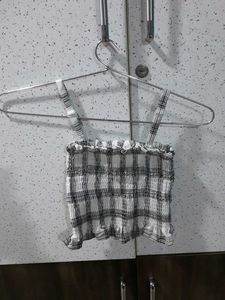 Plaid Shirt &amp; Tank Set