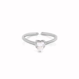 Giva 925 Real Silver Heart Paradise Ring