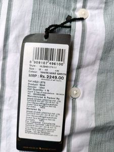 Highlander Striped Casual Shirt, M SIZE