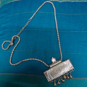 Navratri Oxidised Necklace