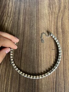 Elegant Rhinestone Choker Necklace