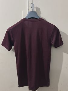 Maroon Sports T-Shirt