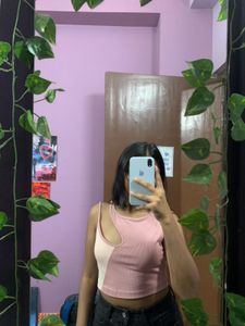 Cut Out Crop Top