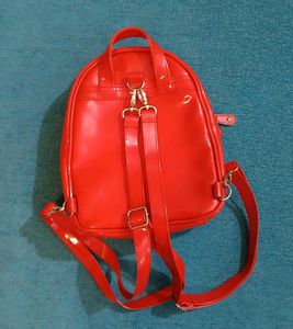 Small aesthetic red bag