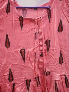 Pink Casual Dress