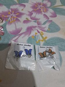 Butterfly Drop Earrings