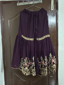 Suit With Sharara