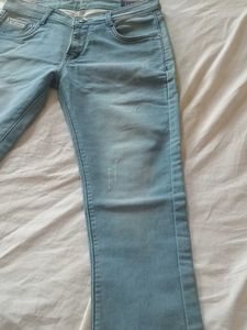 Light Wash Denim Jeans
