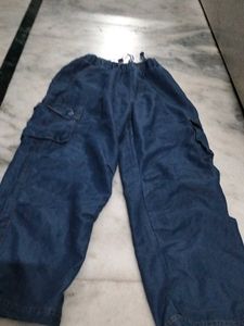 Blue Cargo Jeans