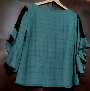 Sea Green Top For Girl Or Women 34 Bust