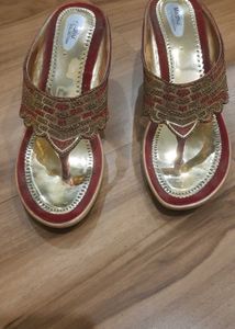 Party Wear Glitter Heels