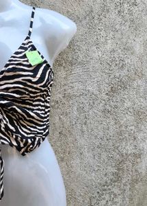 261 Zebra Print Cami Top