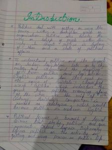 Class 11 Political Science Practical File