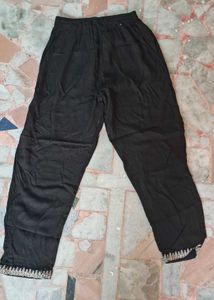 Affordable Black Straight Pant
