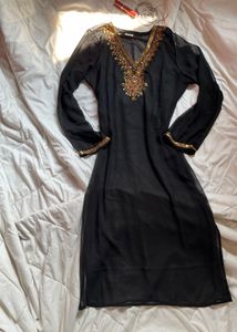 y2k mesh handwork kurti