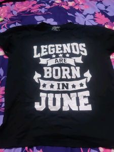 Black T-shirt For Men